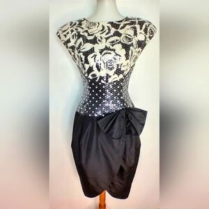 FABULOUS DALLAS STYLE COCKTAIL DRESS